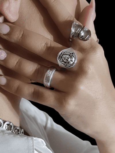 γυναικείο δαχτυλίδι ορειχάλκινο medusa